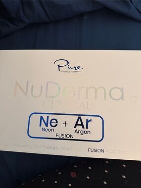 NuDerma Clinical Neon + Argon Fusion Skin Therapy Kit - White